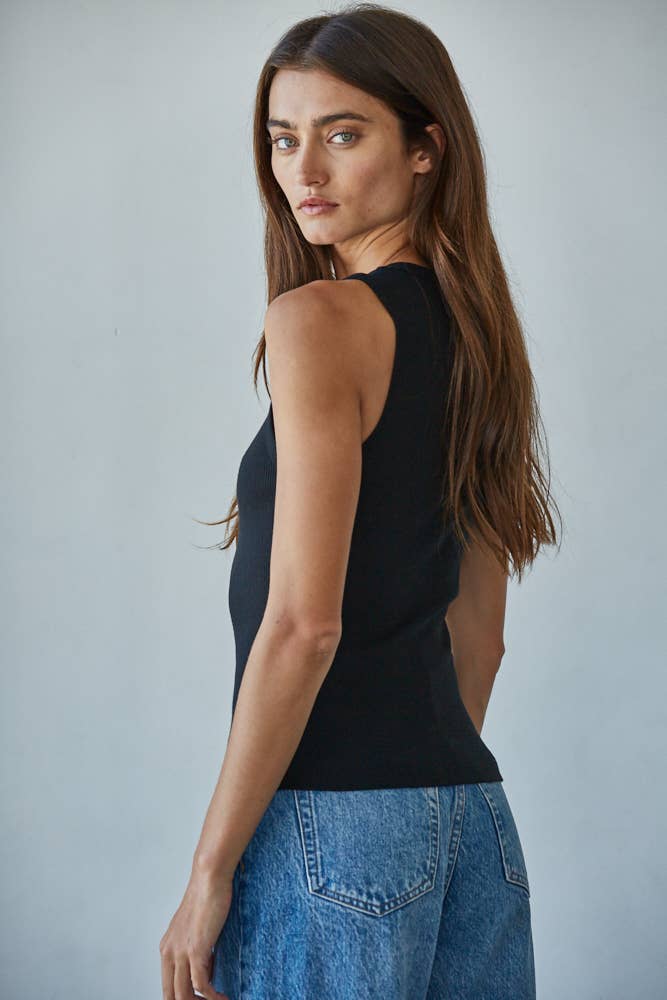 Essential Ribbed Tank