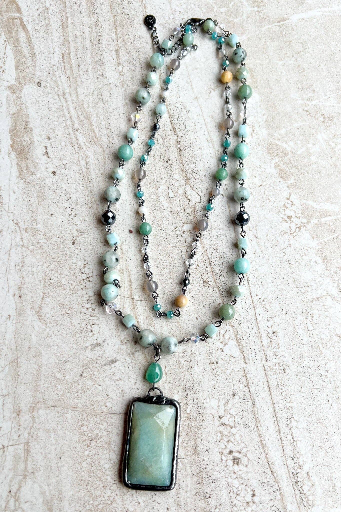 Lexi Amazonite Necklace