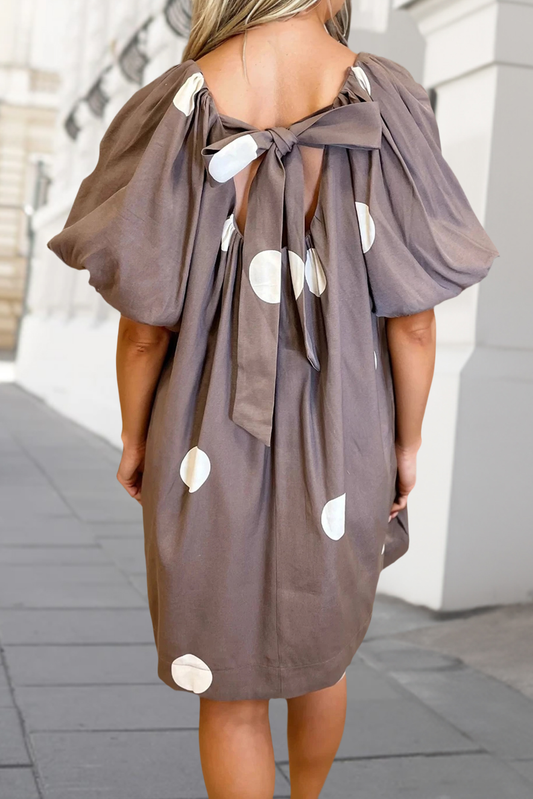 Polka Dot Mini Dress
