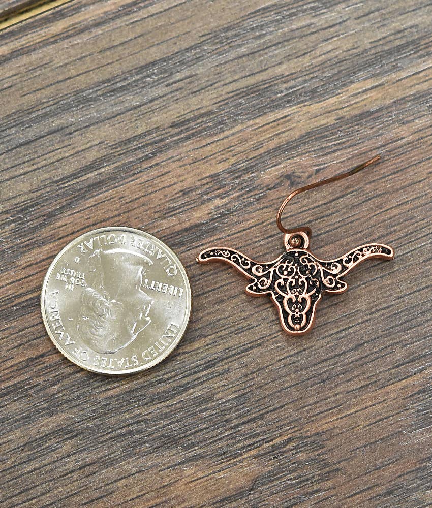 Longhorn Earrings
