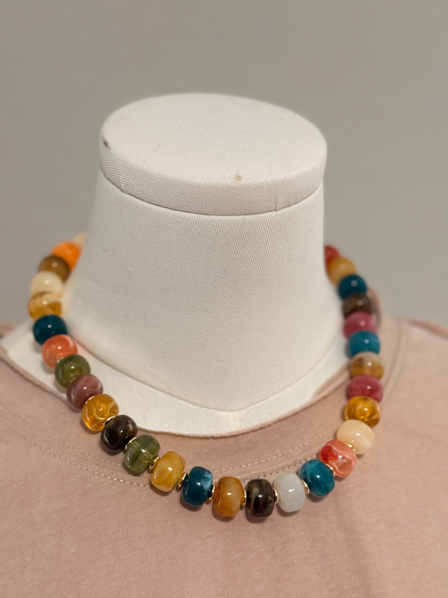 Painted Desert Beaded Necklace