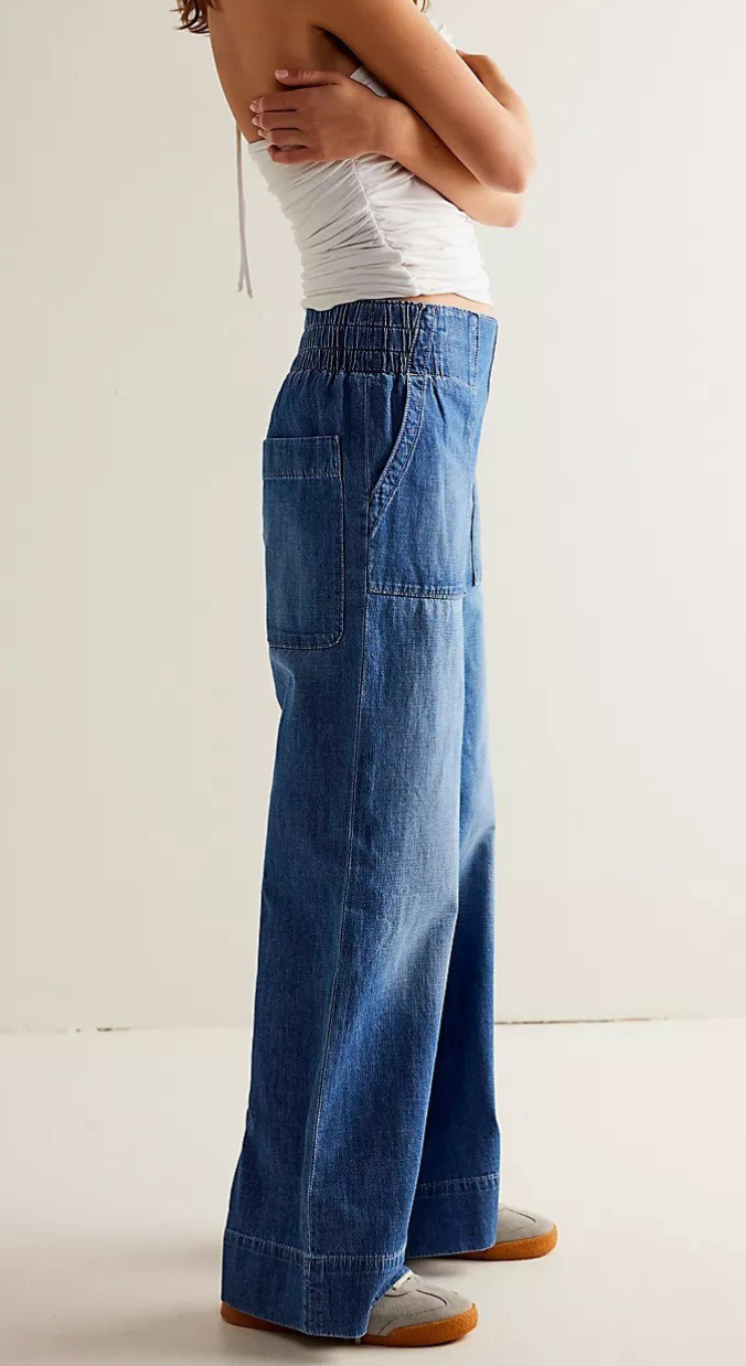 Low Waist Loose Jean