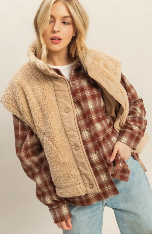 Cozy Sherpa Vest