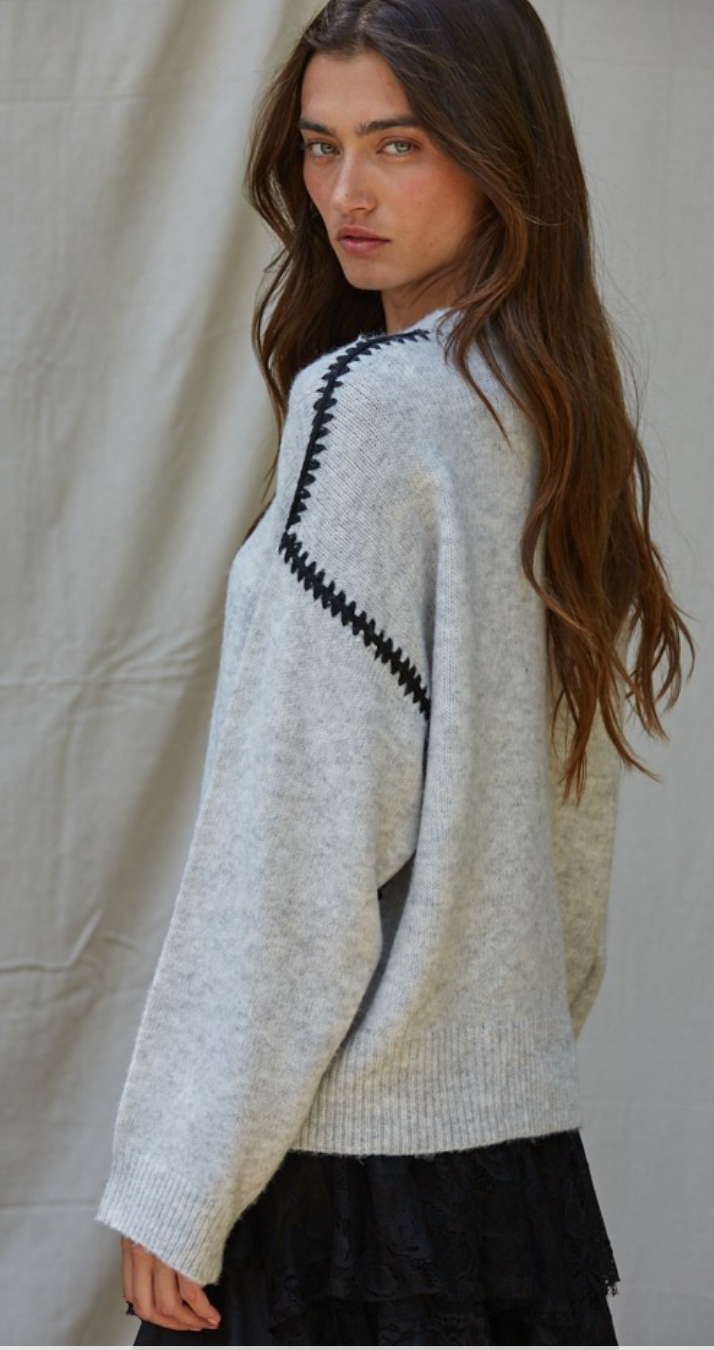 Manon Whipstitch Sweater