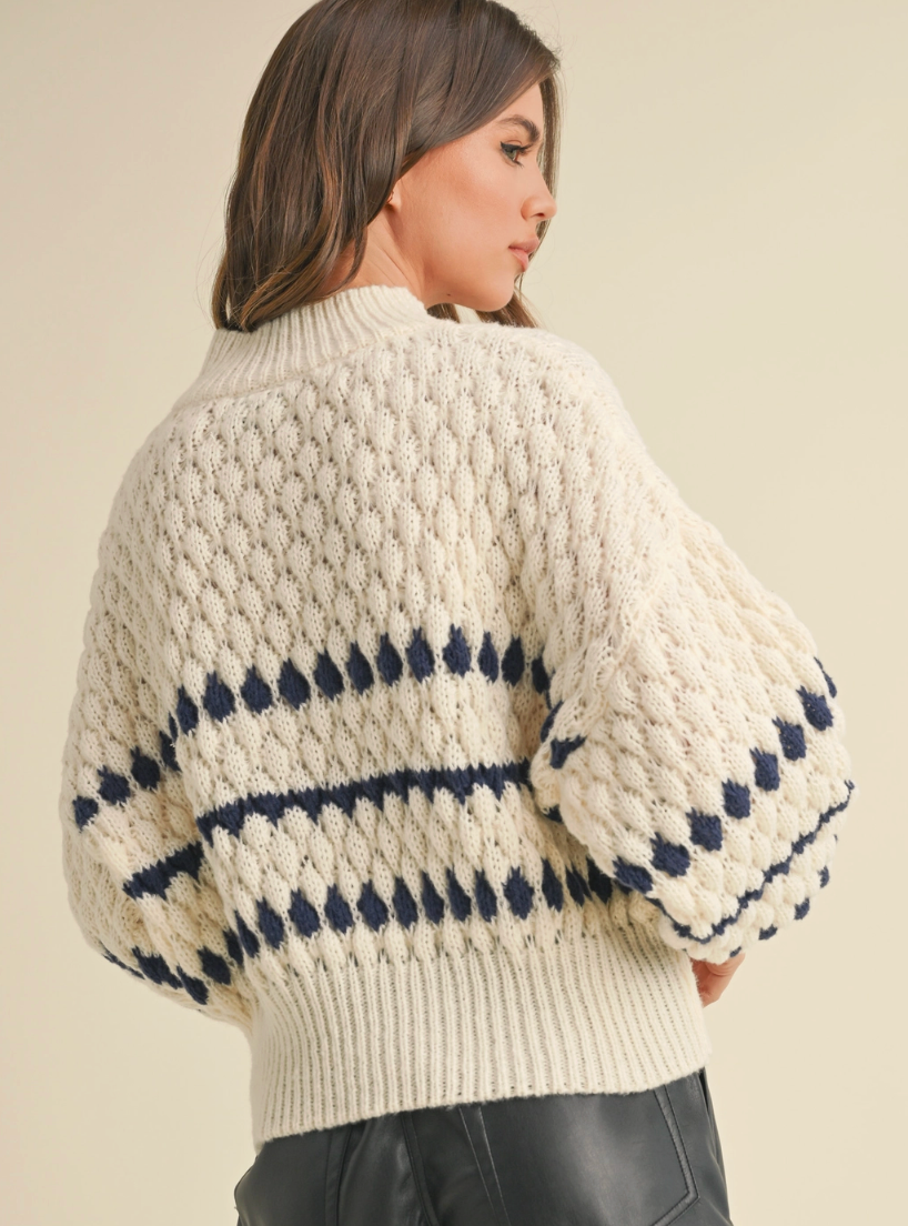 Color Popped Sweater