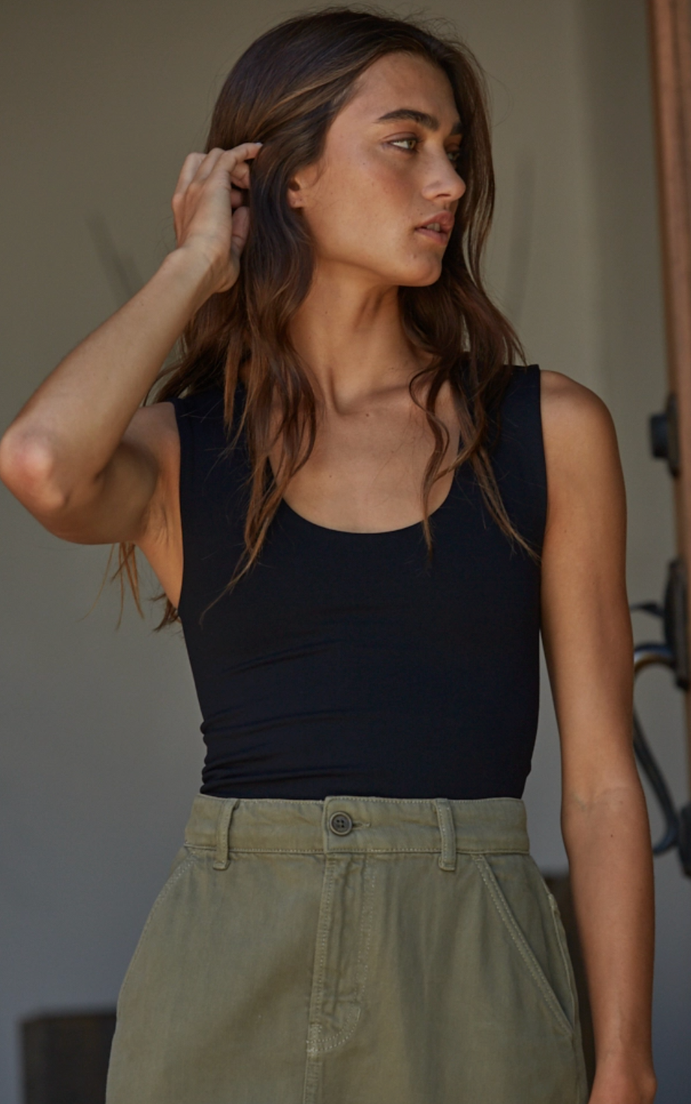 Double Layered Full Length Tank