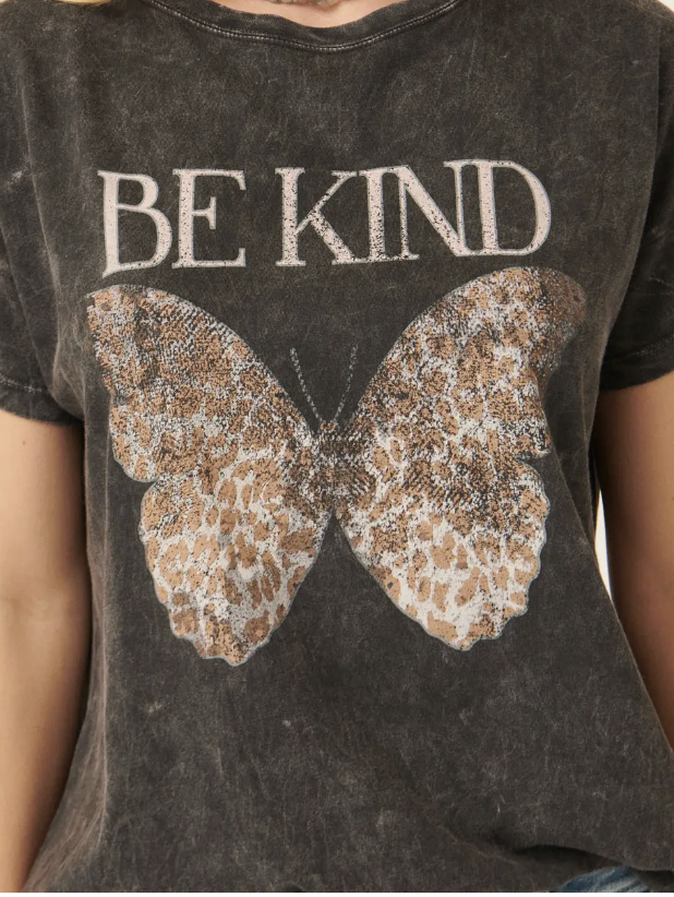 Be Kind Butterfly Graphic Tee
