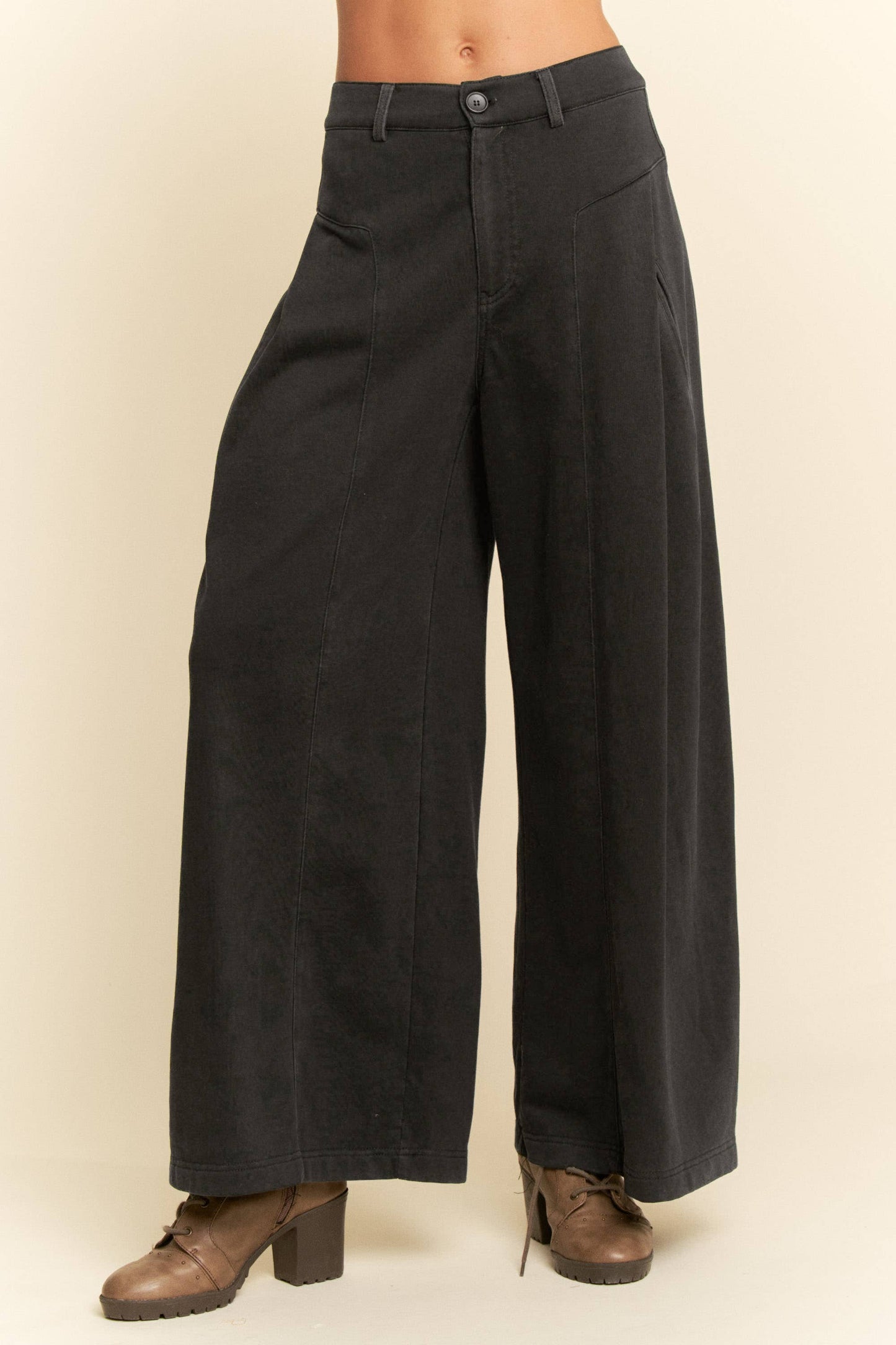 High Waisted Wide Leg Pants