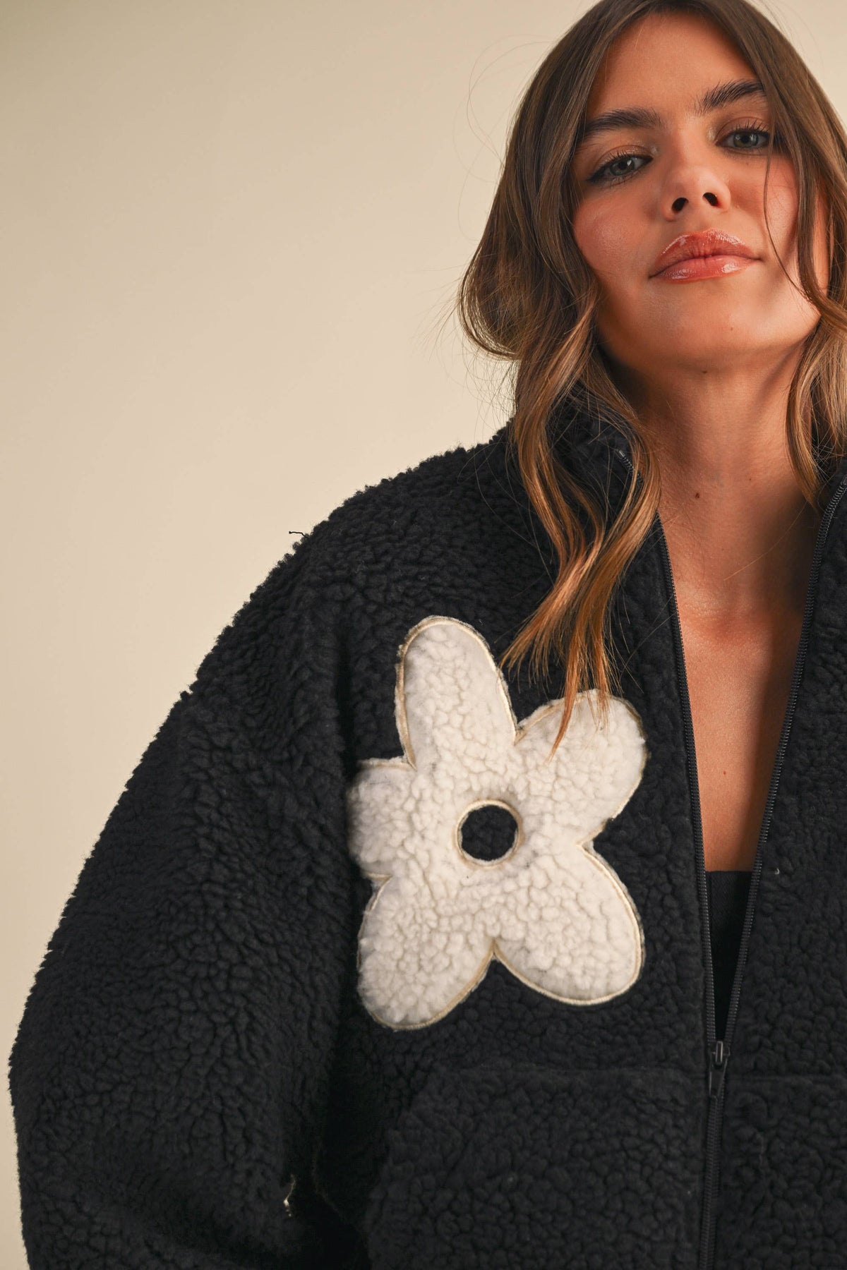 Bloom & Cozy Sherpa Jacket