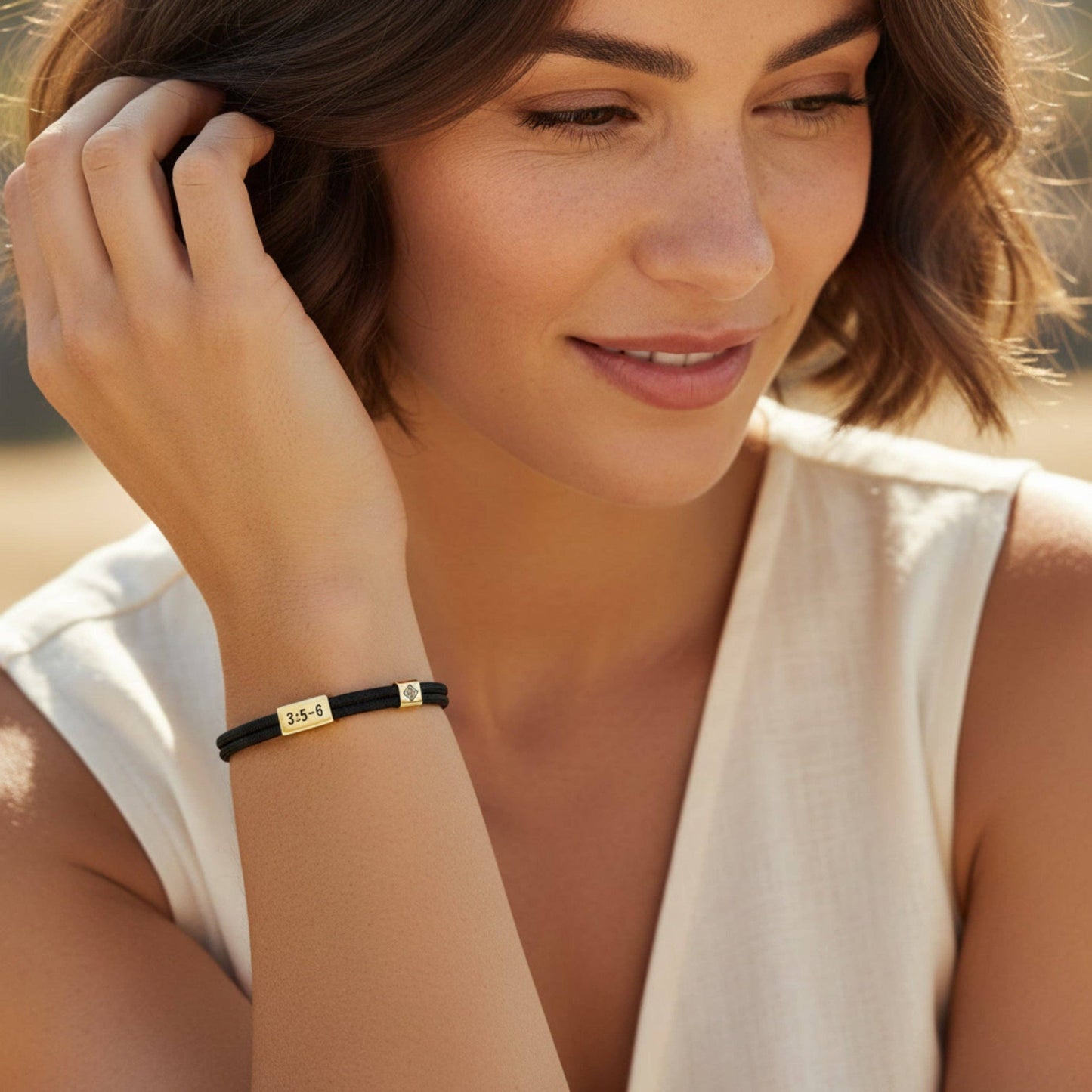 Walk in Faith Bracelet - Proverbs 3:5-6