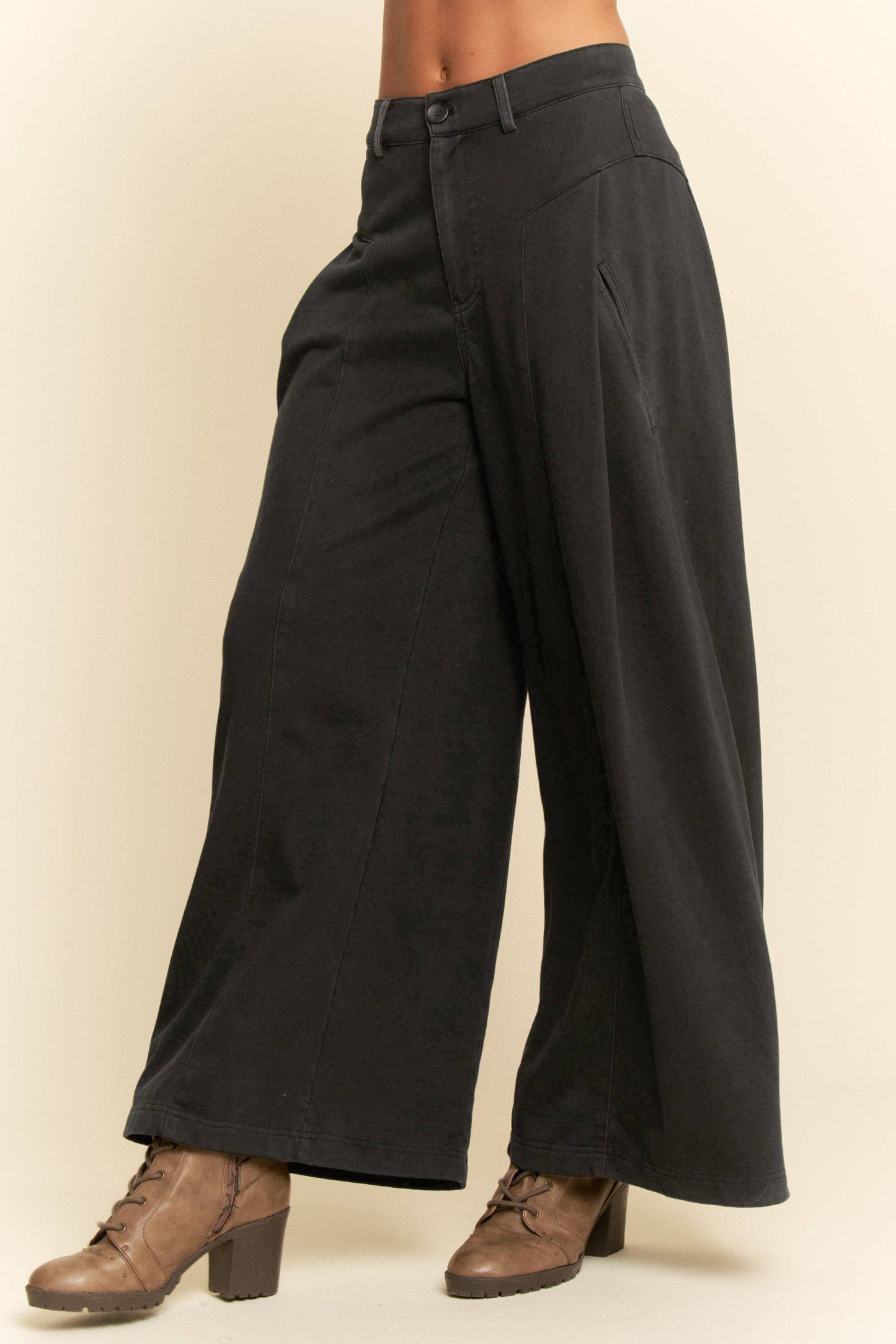 High Waisted Wide Leg Pants