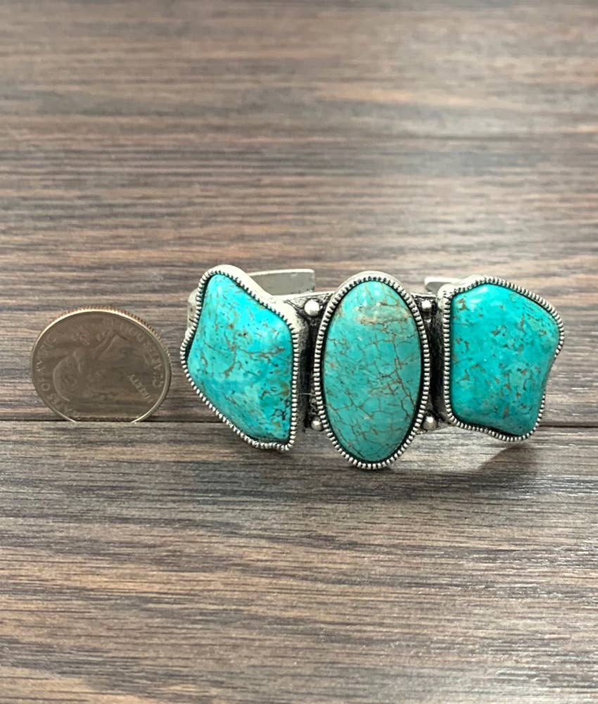 Navajo Turquoise Cuff Bracelet