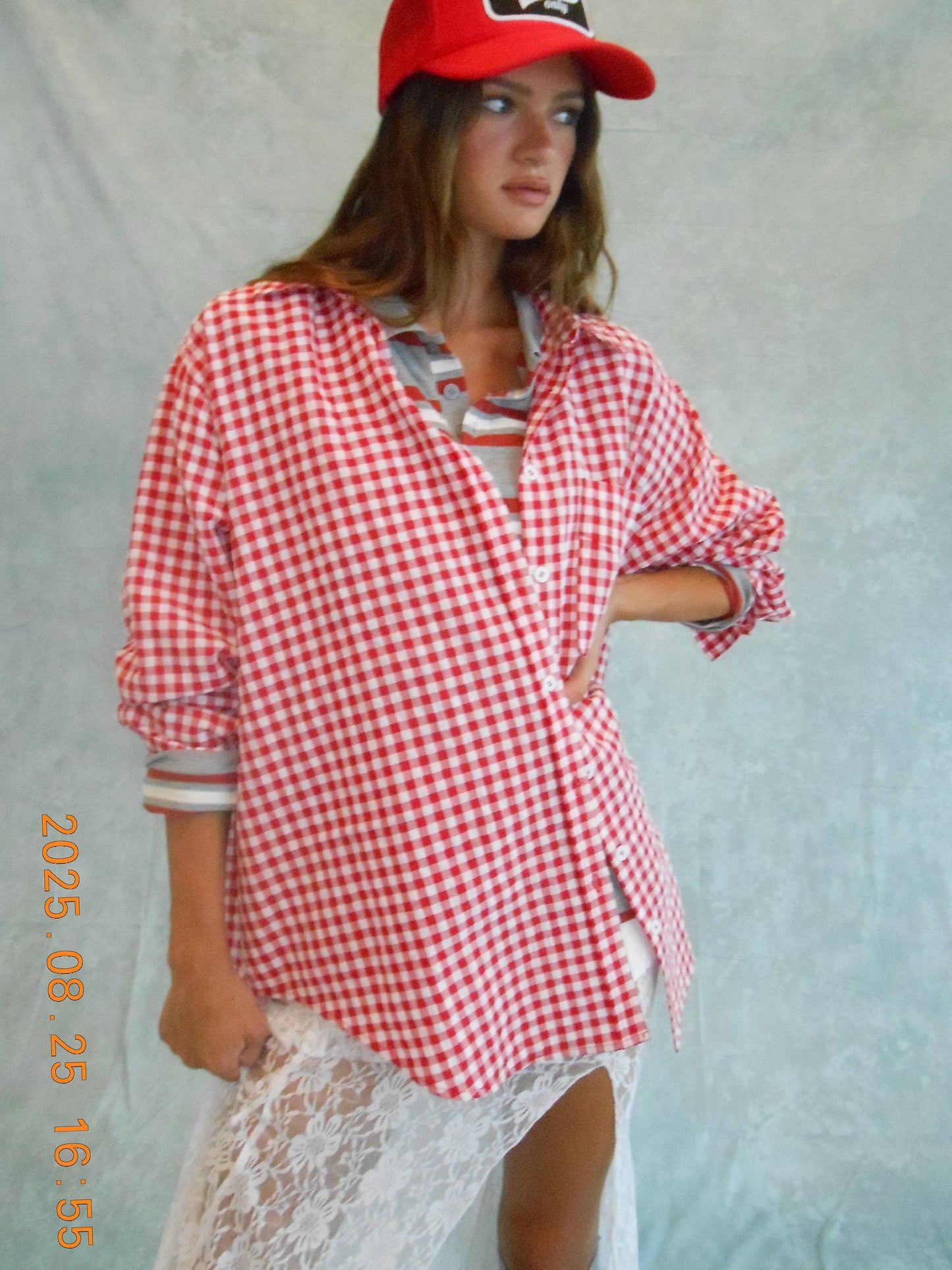 Gingham Button Down