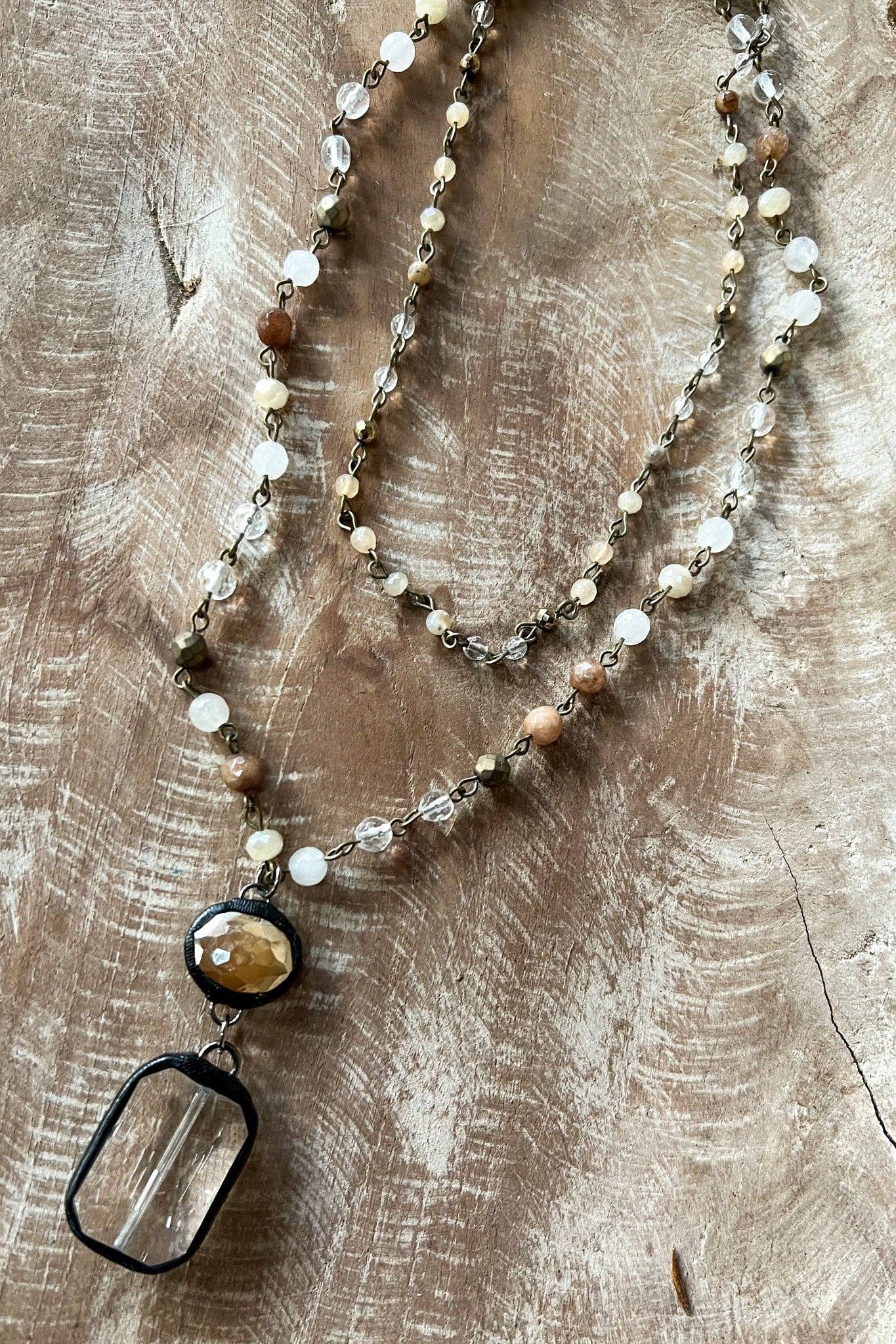 Amber Sky Necklace