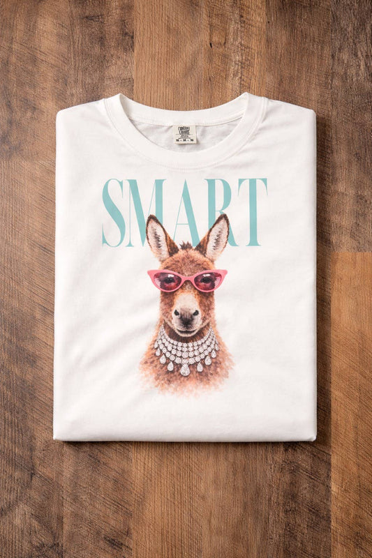 Smart A** Donkey Comfort Colors Tee