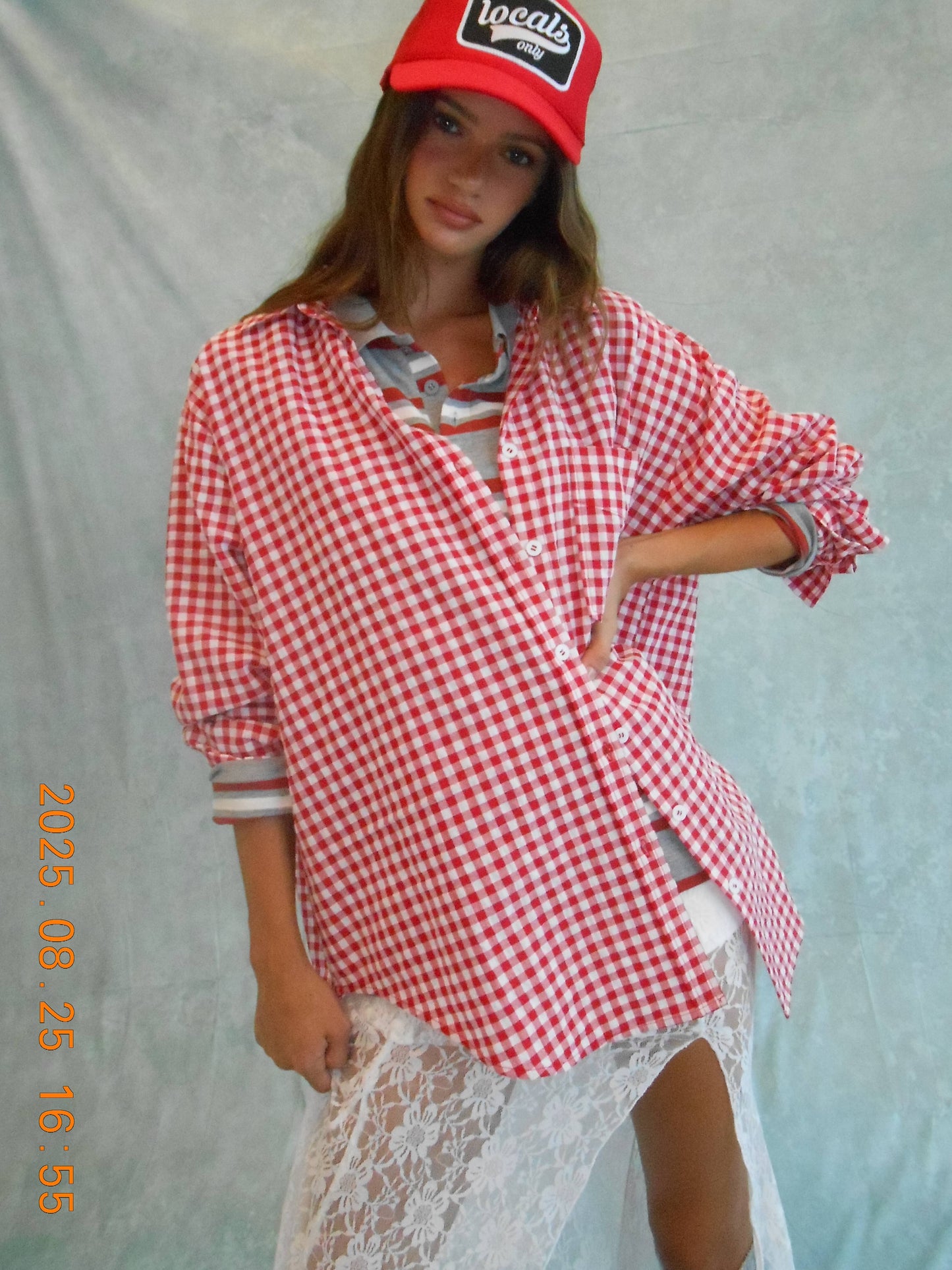 Gingham Button Down