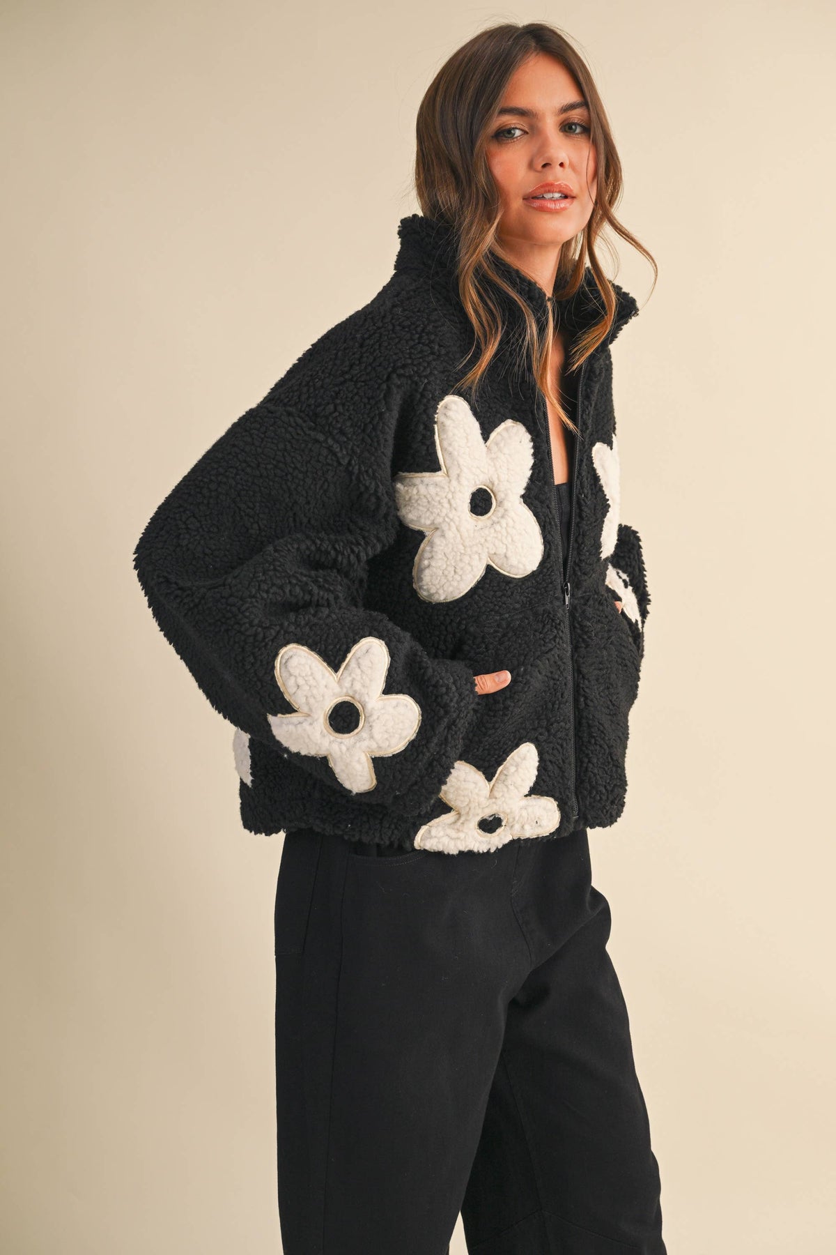 Bloom & Cozy Sherpa Jacket