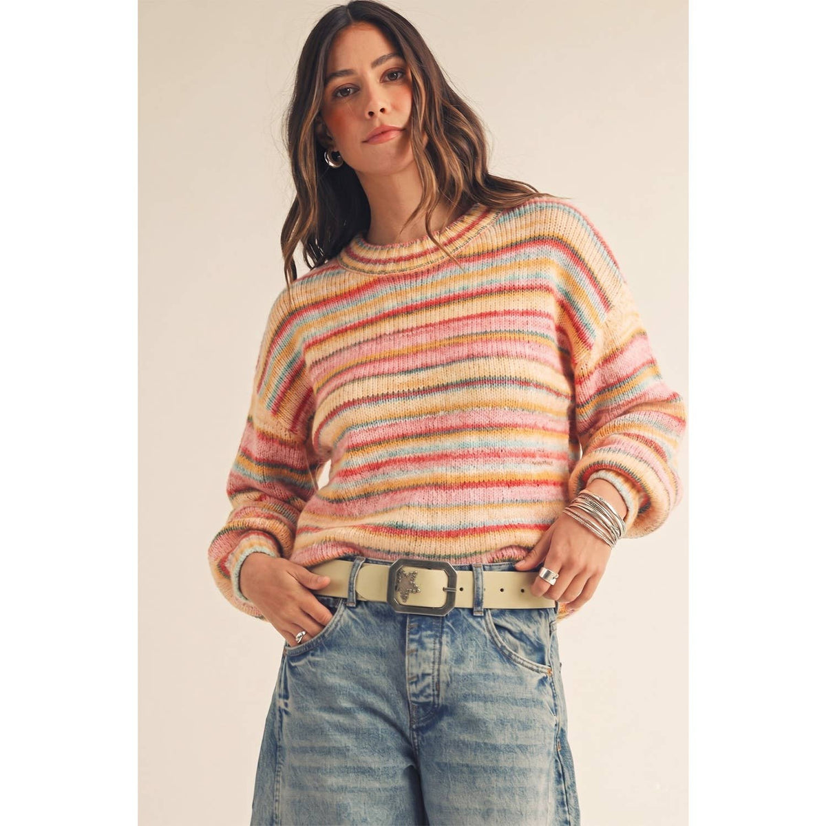 Sunrise Stripe Sweater