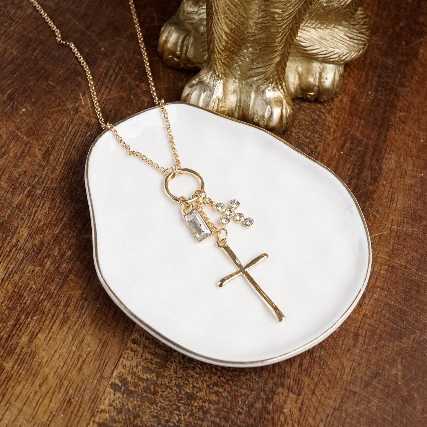 Grace & Glory Cross Necklace