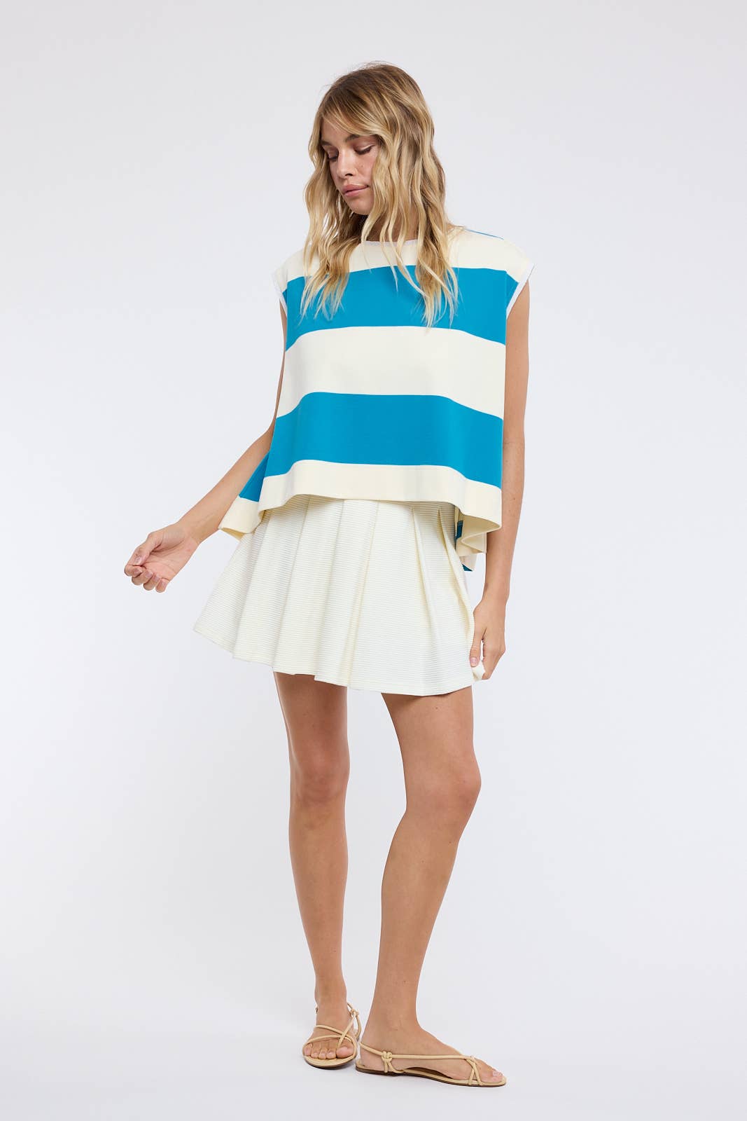 Striped Knit Tank