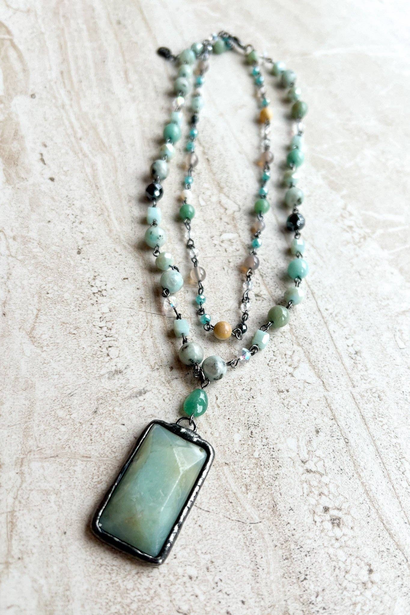 Lexi Amazonite Necklace