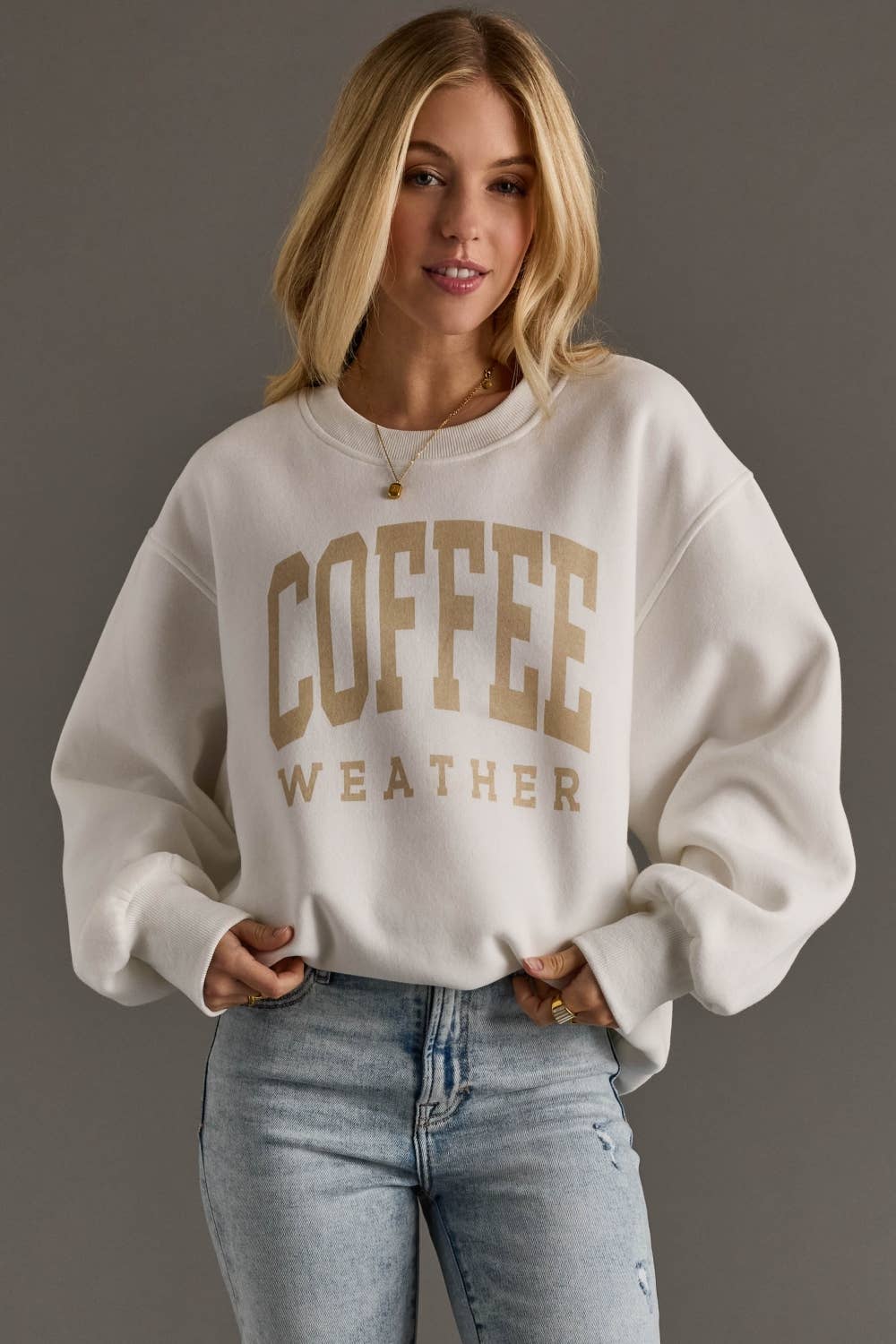 Coffee Weather Sweatshirt