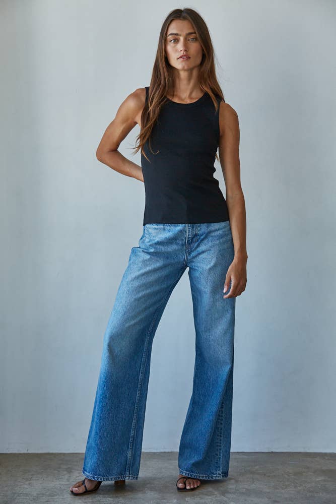 Essential Ribbed Tank