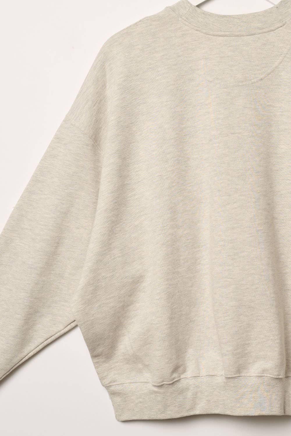 Heathered Crewneck Sweatshirt