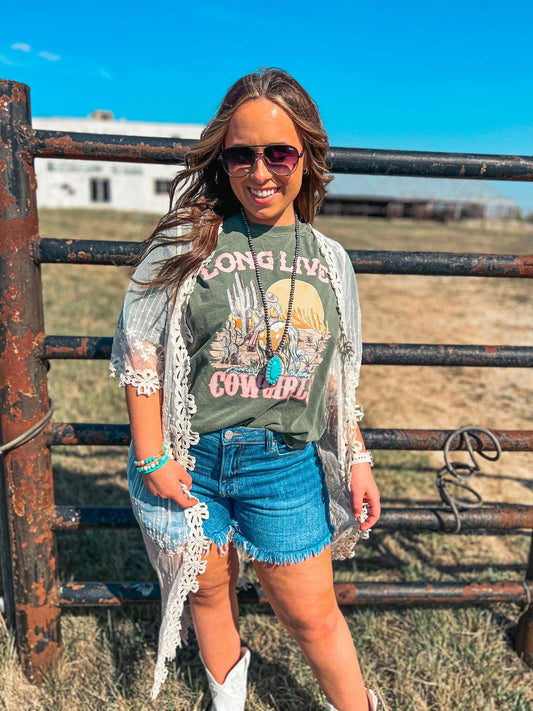 LONG LIVE COWGIRLS TEE