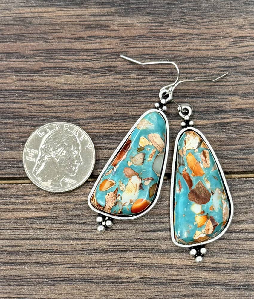 Western Gemstone Earrings