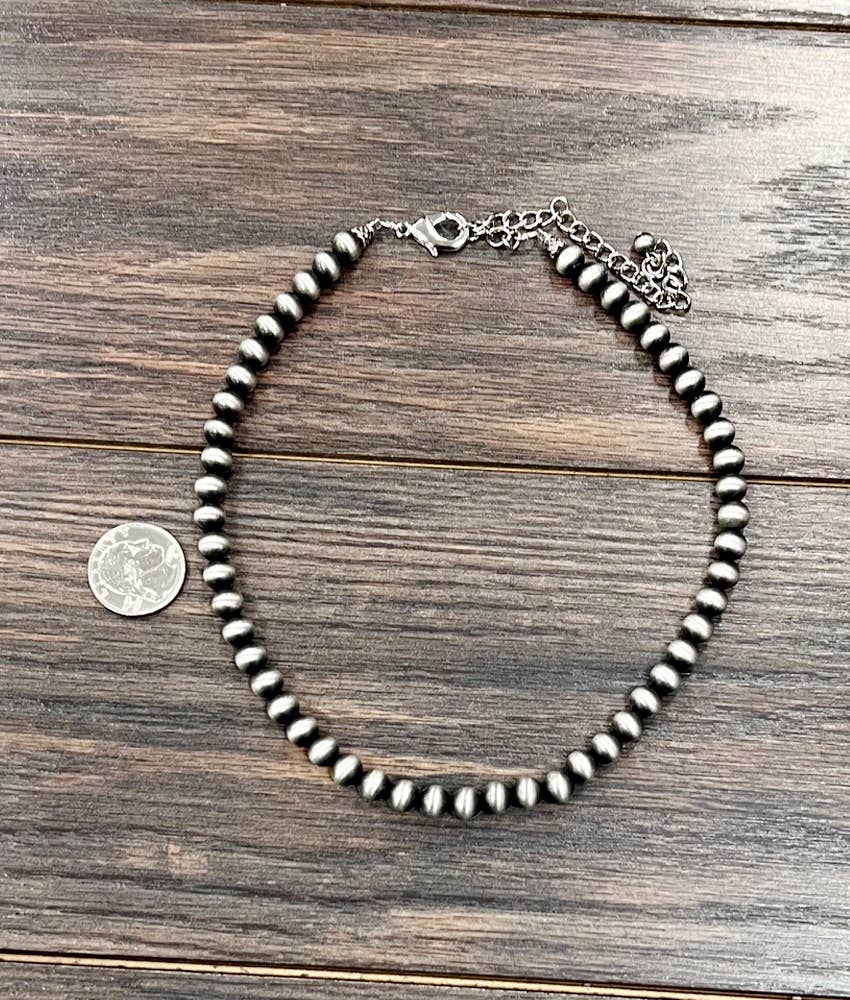Navajo Pearl Choker Necklace