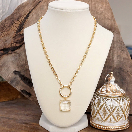 Crystal Halo Necklace