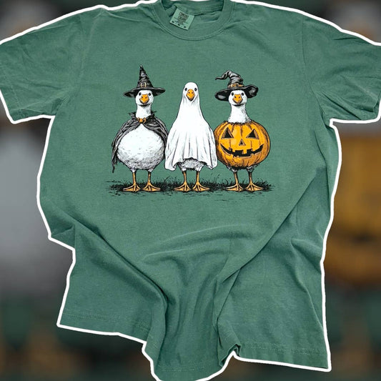 Halloween Goose Friends T-Shirt 