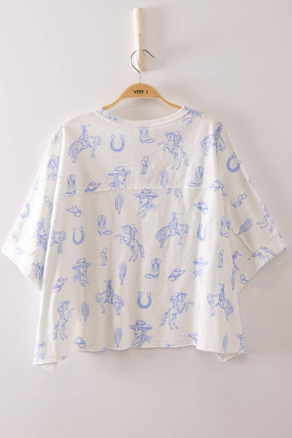 Western Graphic Top