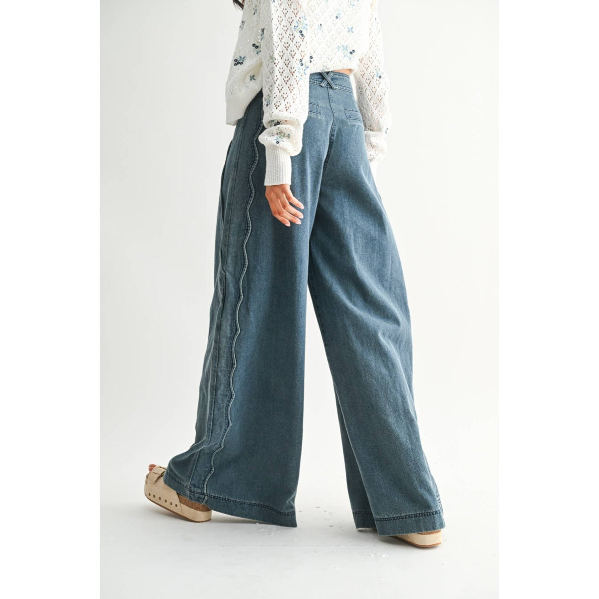 The Easy Does It Wide-Leg Jeans