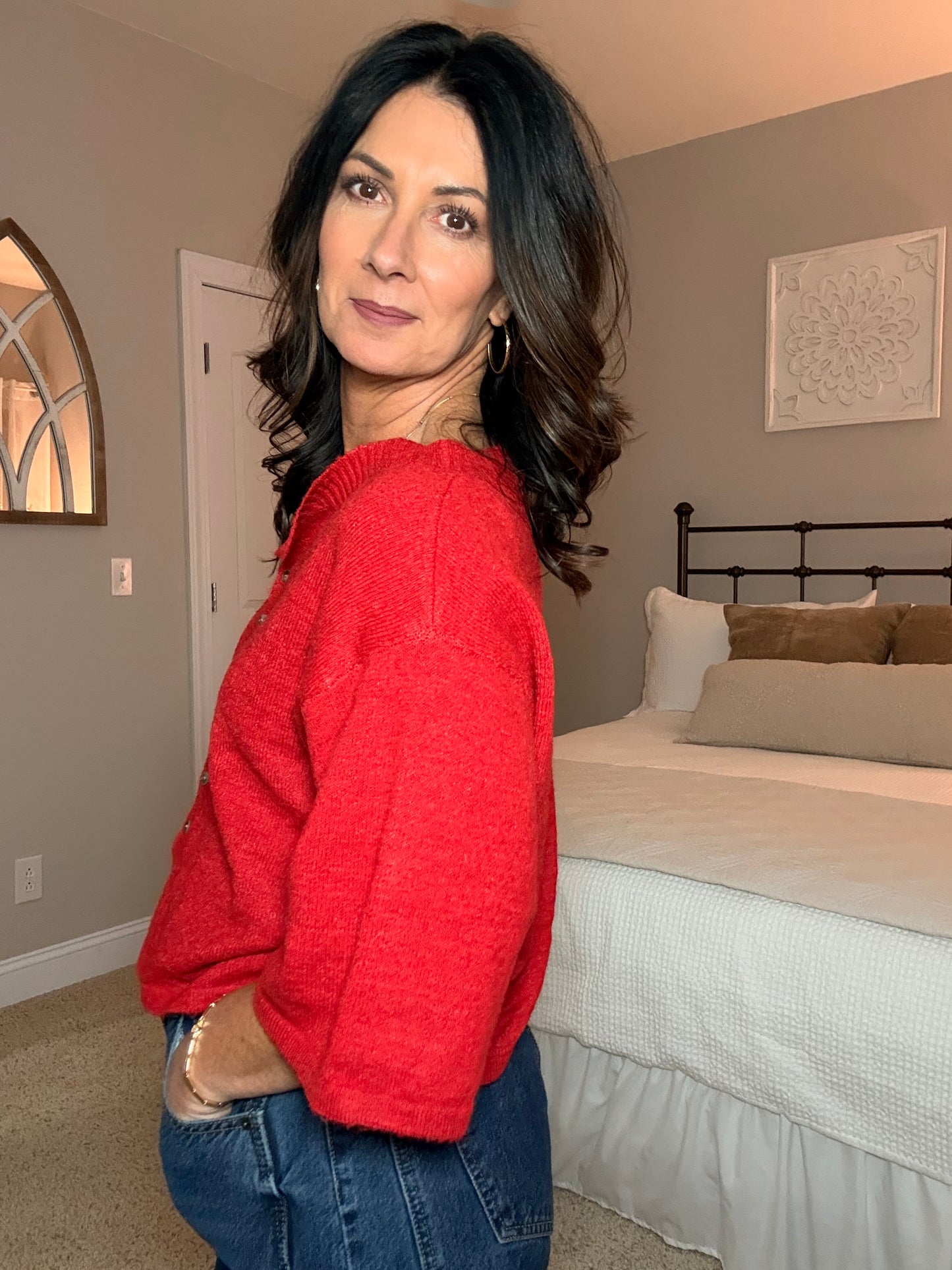 Button Front Cardigan