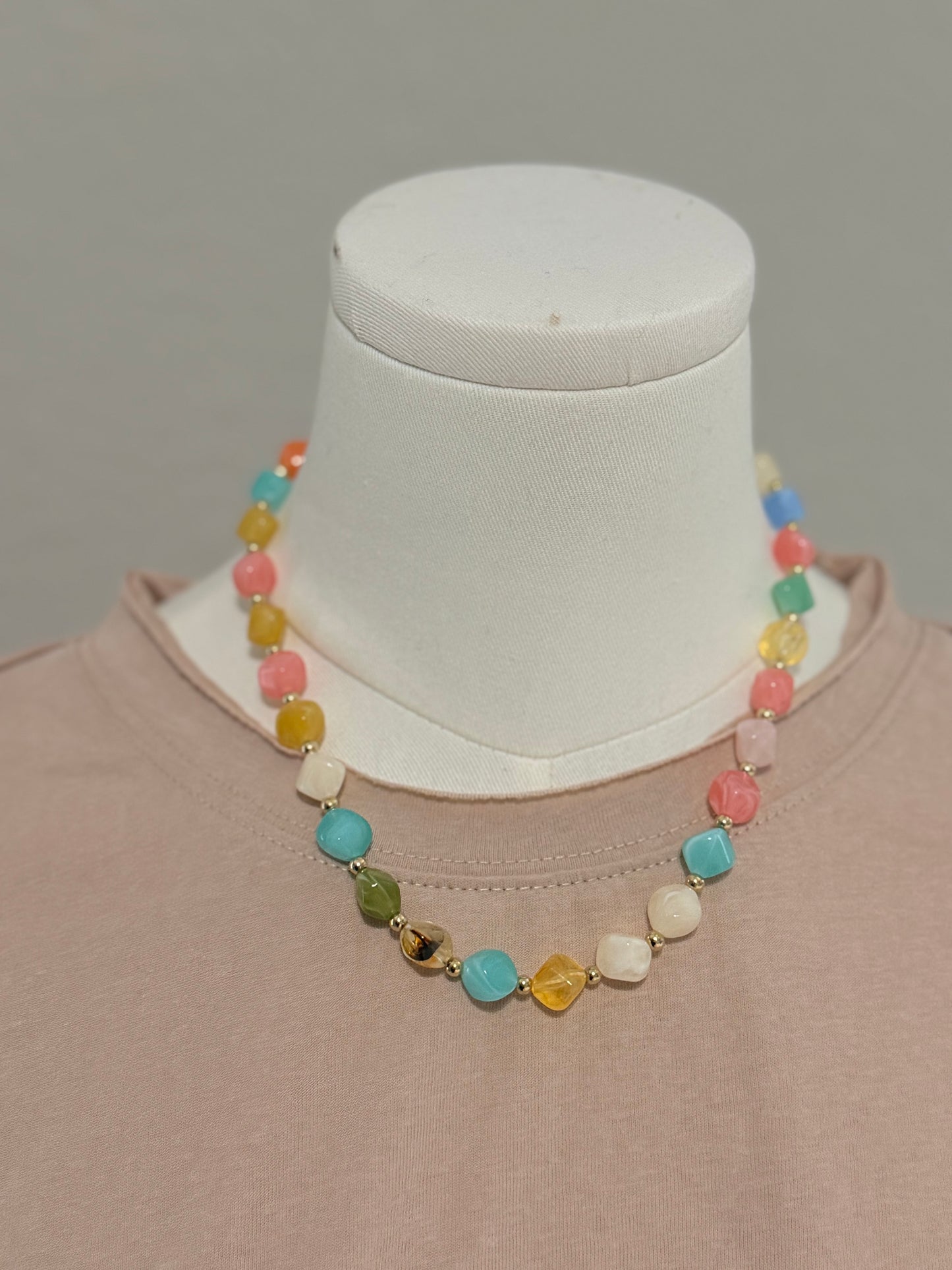 Summer Crush Beaded Necklace