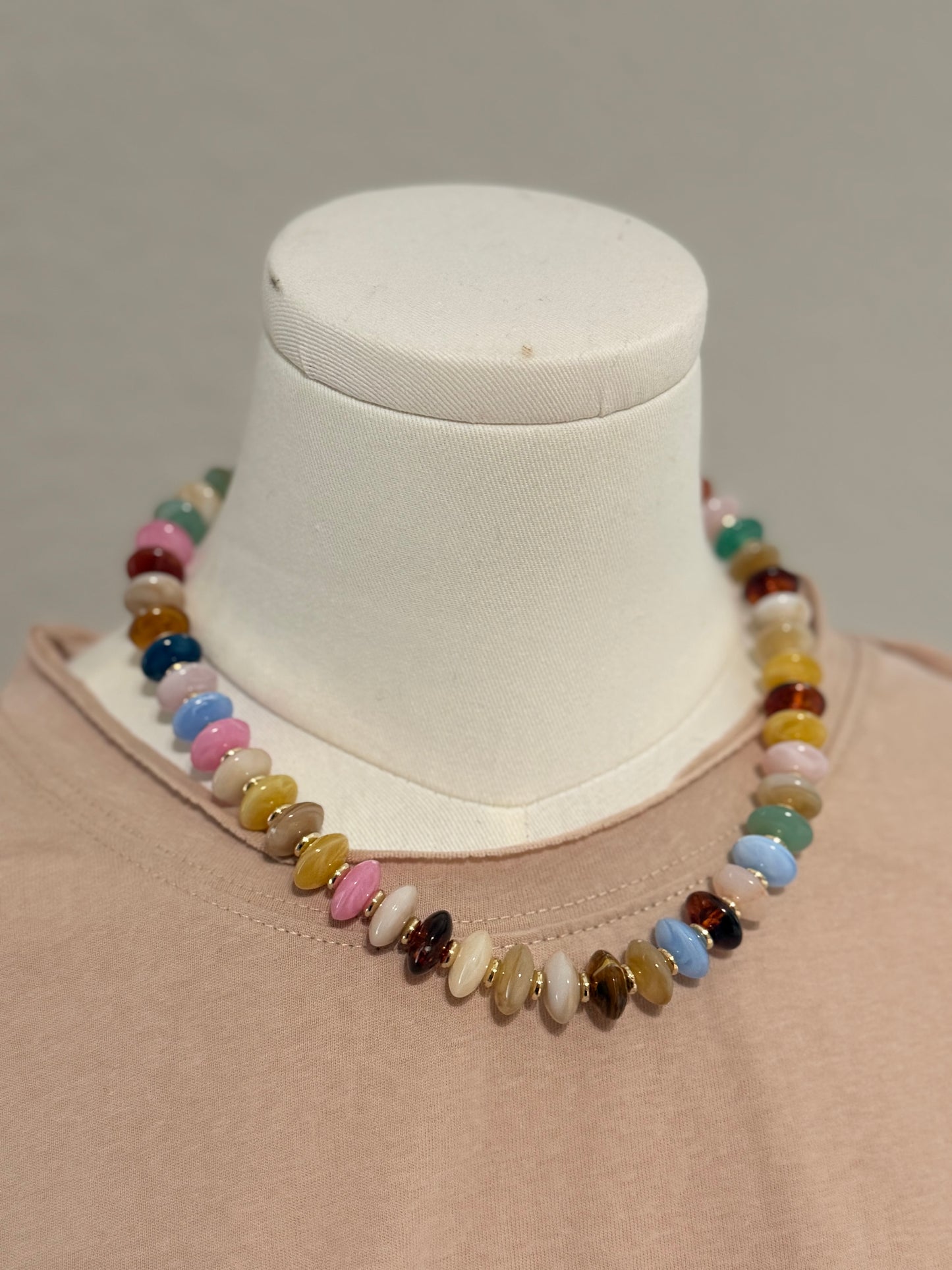 Sunwashed Shores Beaded Necklace