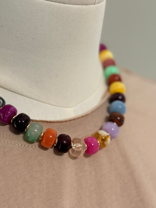 Confetti Coast Beaded Necklace