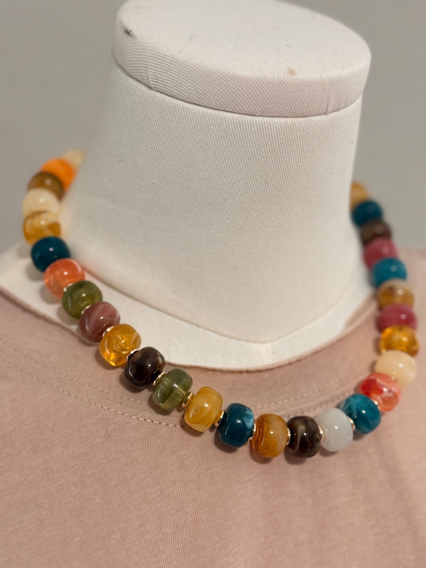 Painted Desert Beaded Necklace