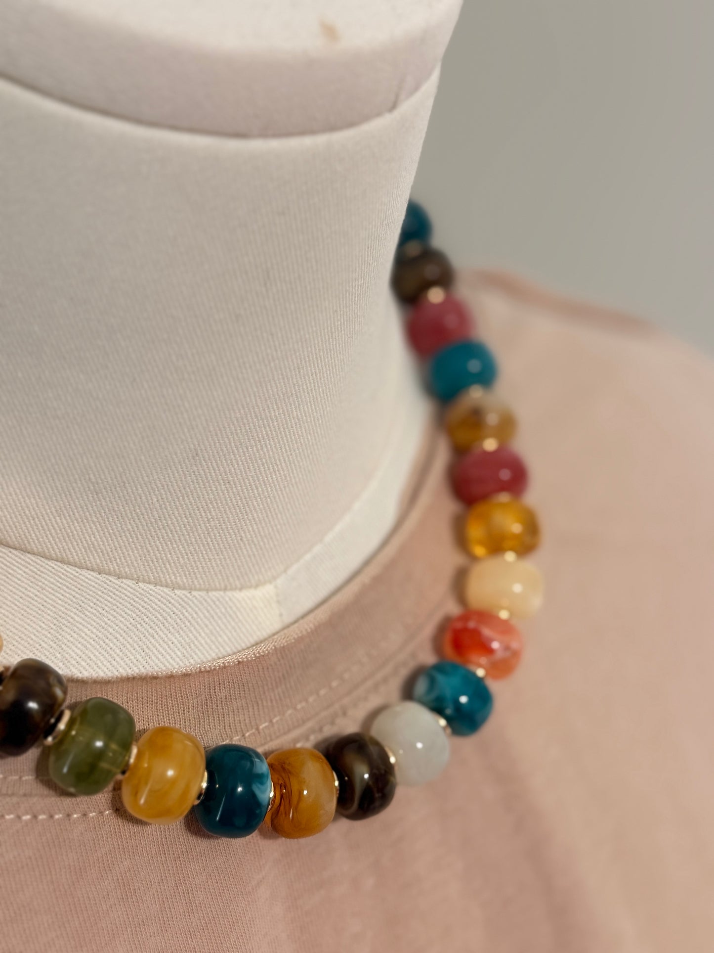 Painted Desert Beaded Necklace