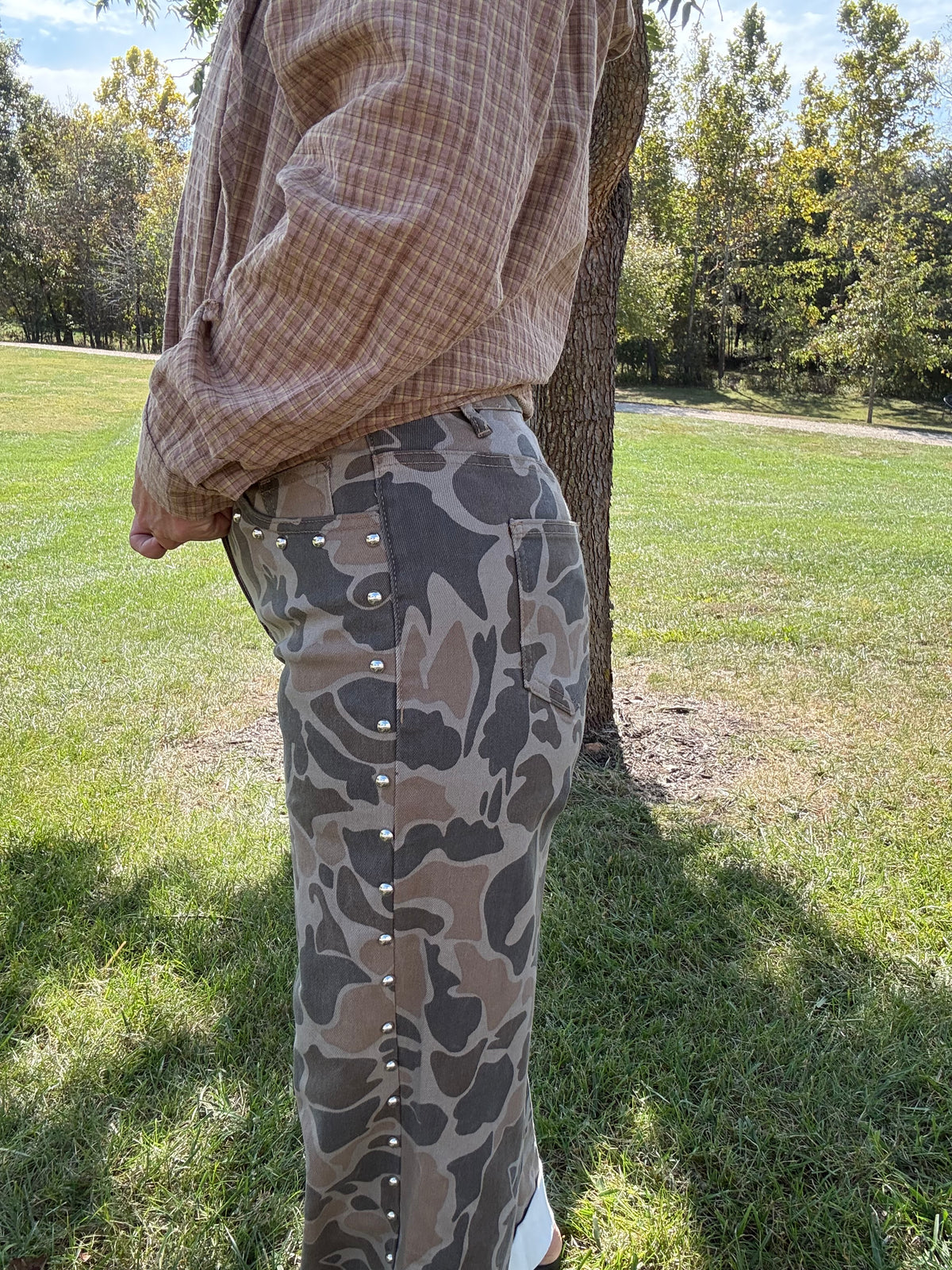 The Maverick Studded Camo Pants