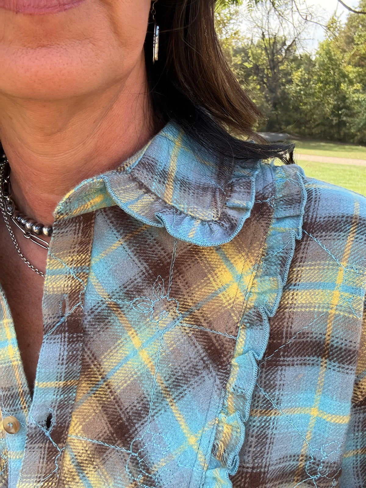 The Rustic Charm Plaid Shirt