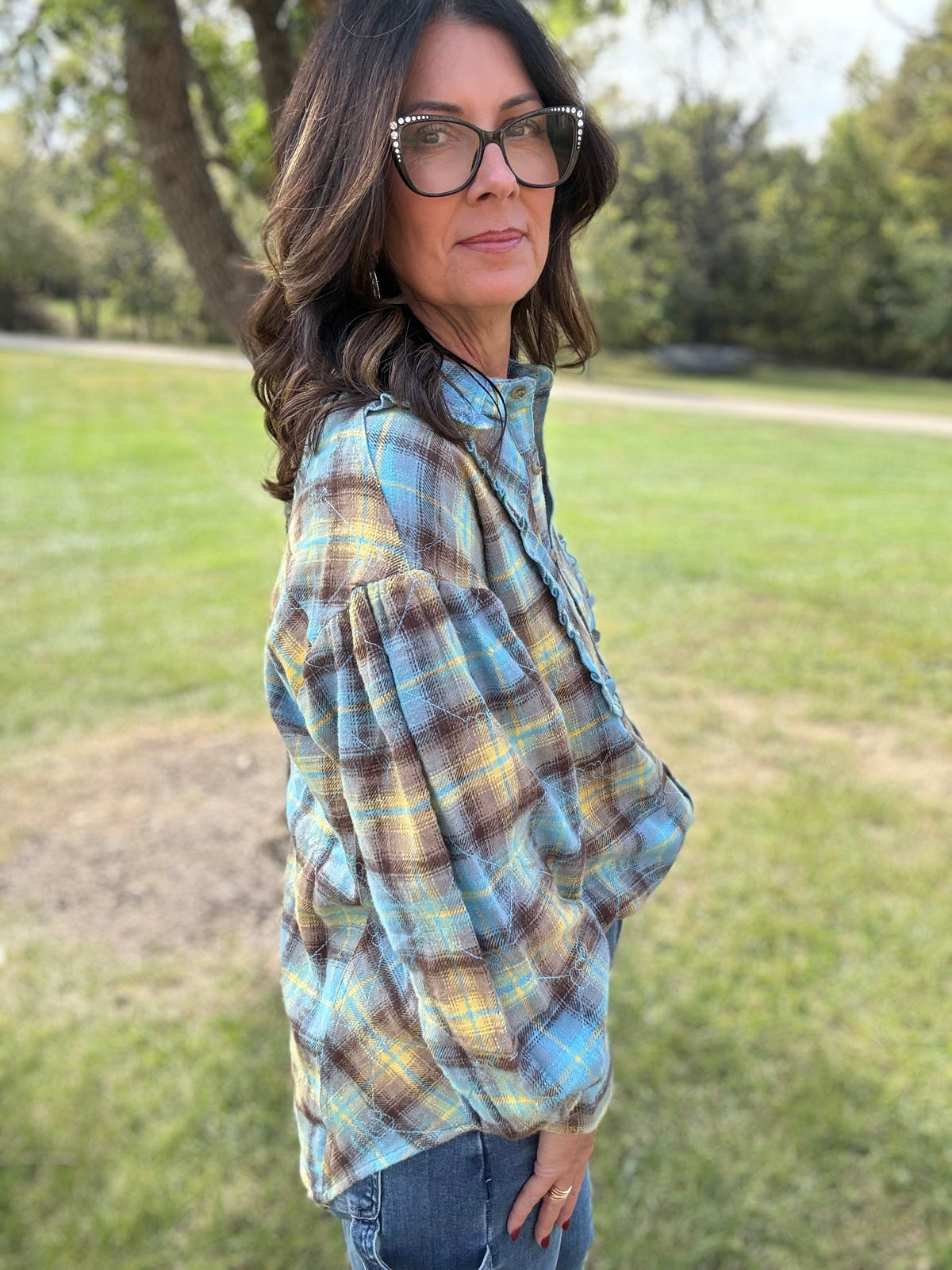 The Rustic Charm Plaid Shirt
