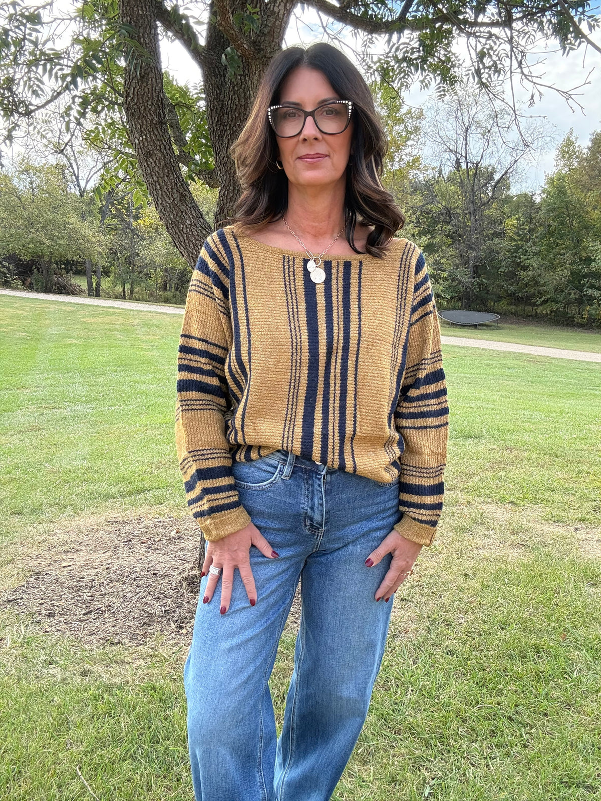 The Autumn Glow Knit Sweater