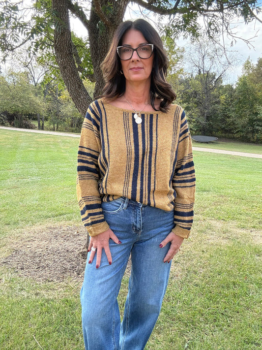 The Autumn Glow Knit Sweater