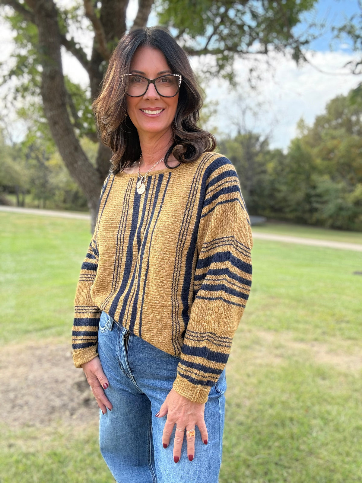 The Autumn Glow Knit Sweater