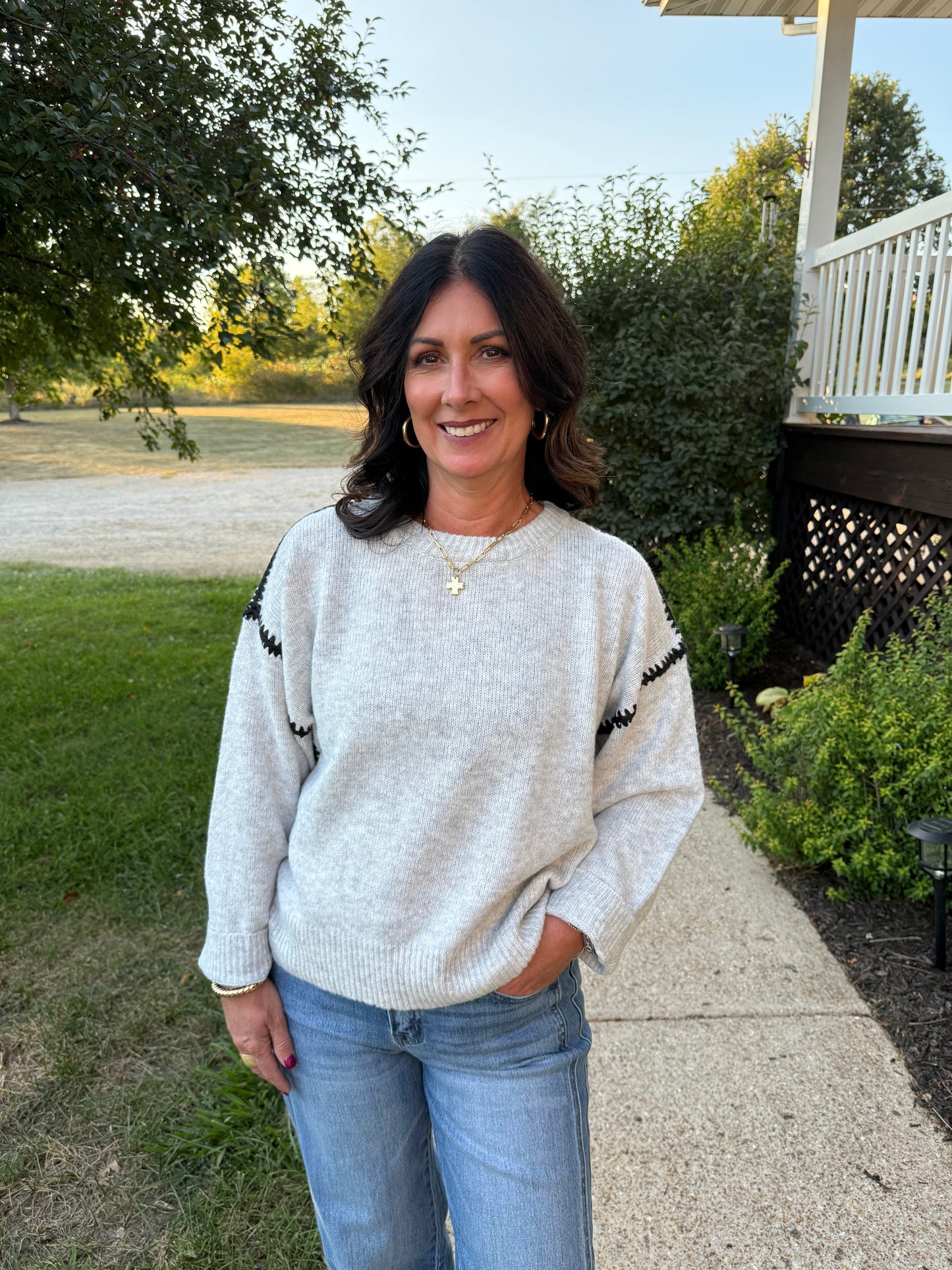 Manon Whipstitch Sweater