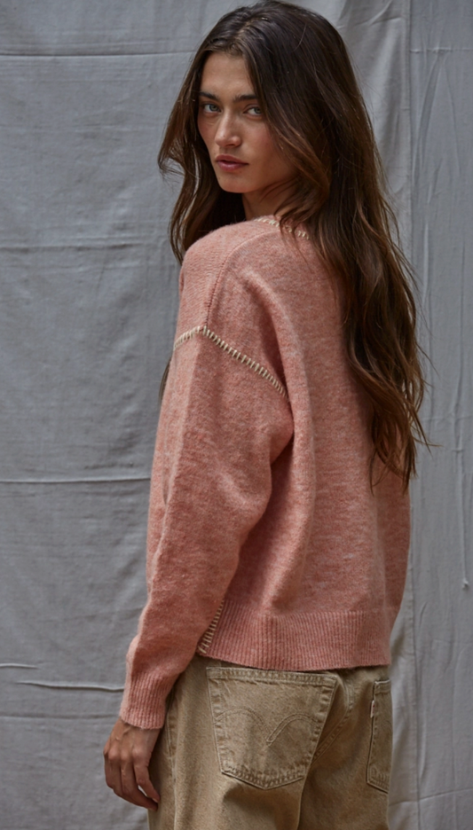 Double Play Sweater Top
