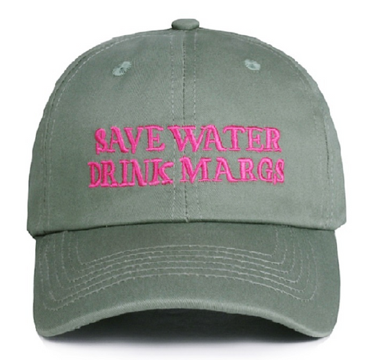 Save Water Drink Margs Baseball Cap